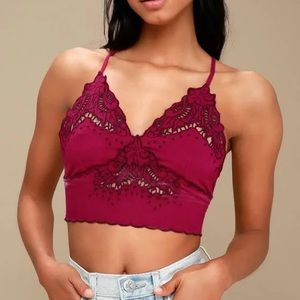 Free People Intimately Lace Bra Top